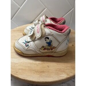 Vintage 90s Snow White Disney Children's Sneakers Infant Size 1